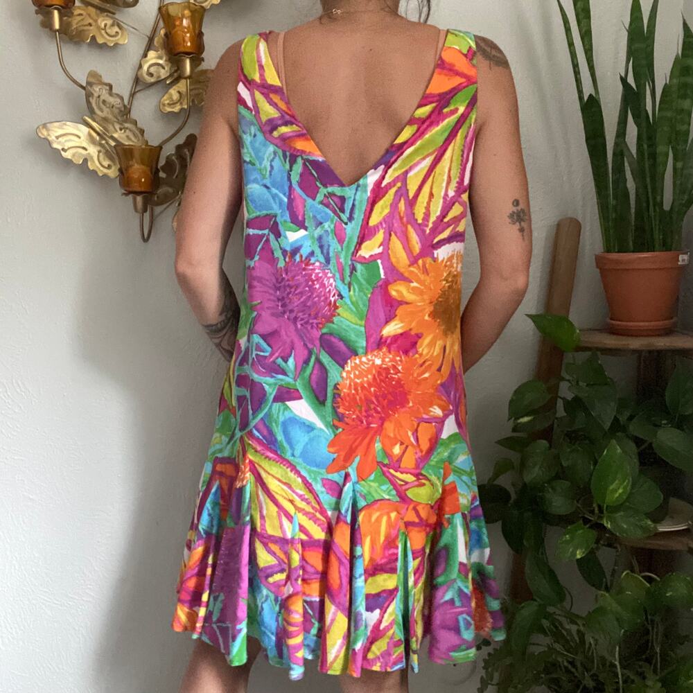 Colorful Ralph Lauren Mini Dress - Picture 6 of 7